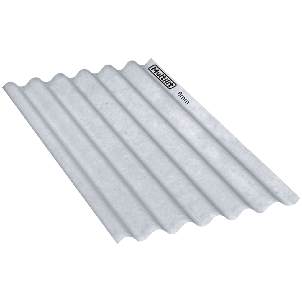 Telha 6mm 110X305cm S/Amianto Multilit